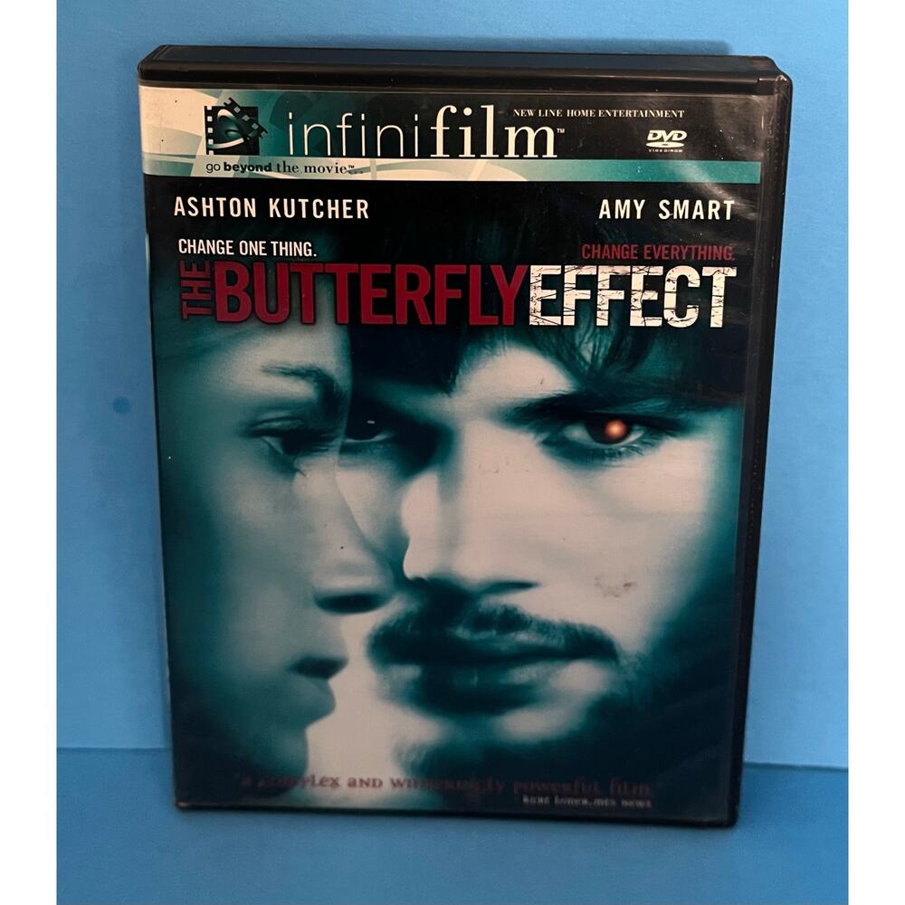 The Butterfly Effect DVD Infinifilm Director’s Cut Disc Ashton Kutcher Amy Smart